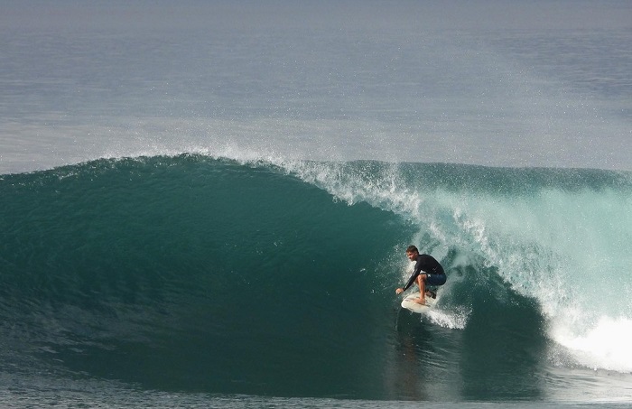 Bãi biển Keramas Bali mang đến trải nghiệm lướt sóng tuyệt vời