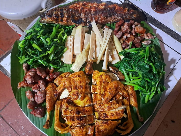 Thưởng thức ẩm thực khi đến bản Mạ Thanh Hóa