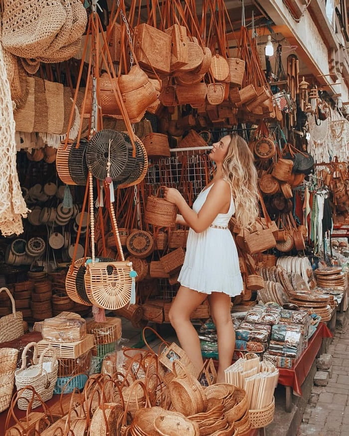 Khám phá chợ truyền thống Ubud Bali