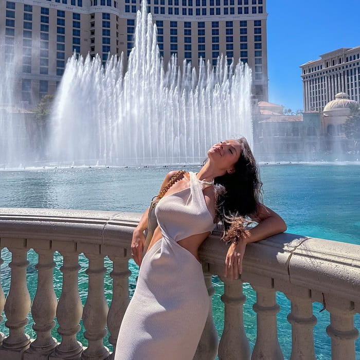 Du lịch đến đài phun nước Bellagio Mỹ