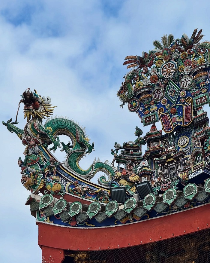 Đền Khoo Kongsi Malaysia sở hữu kiến trúc đặc sắc