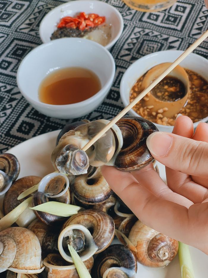 Ốc xu núi Bà Tây Ninh 