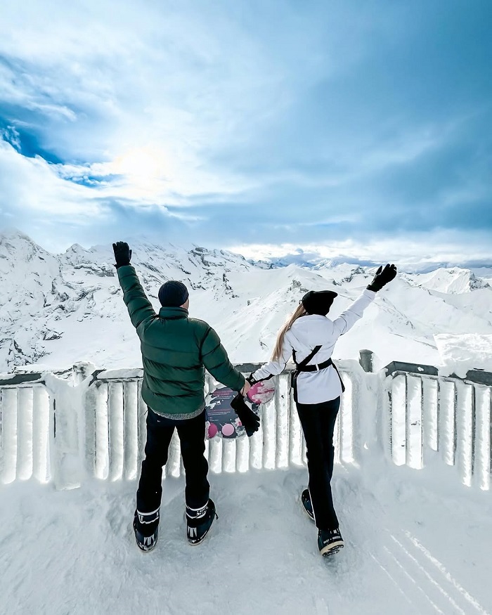 Chinh phục núi Schilthorn khi đến thị trấn Lauterbrunnen Thụy Sĩ