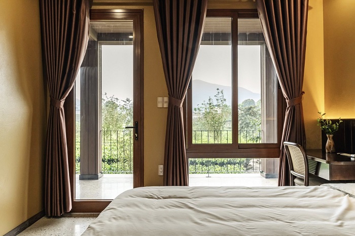 Tiến Yên Farmstay Thái Nguyên với những phòng nghỉ xinh xắn