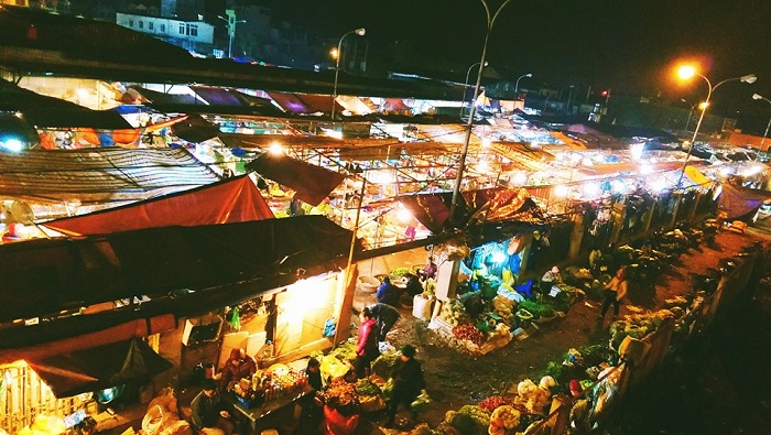những ngôi chợ nổi tiếng Hà Nội