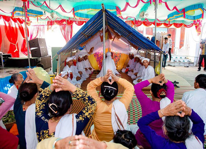 The wedding ceremony of the Cham people in Ninh Thuan