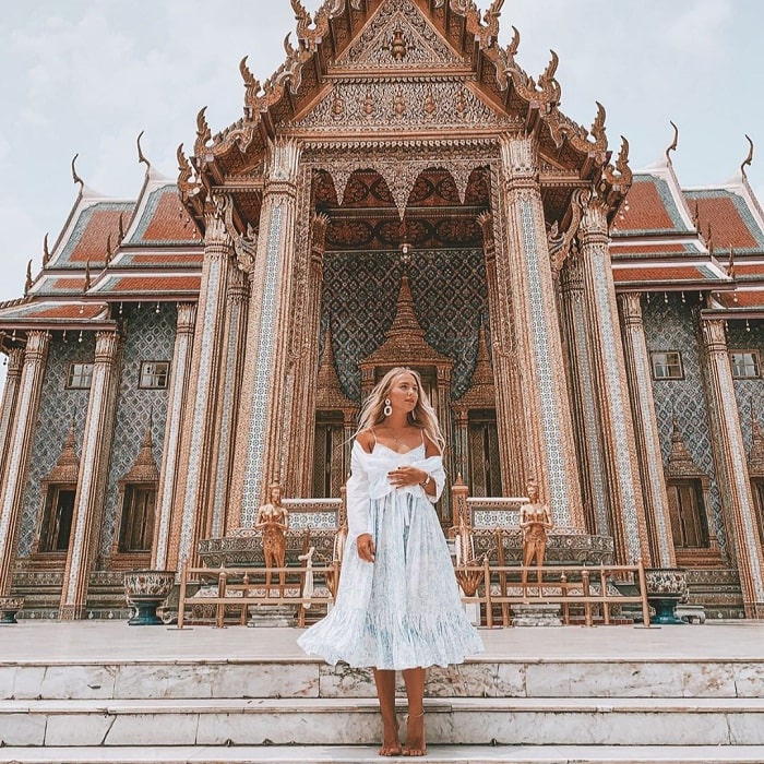 Lạc vào khung cảnh lộng lẫy của cung điện Hoàng gia Thái Lan