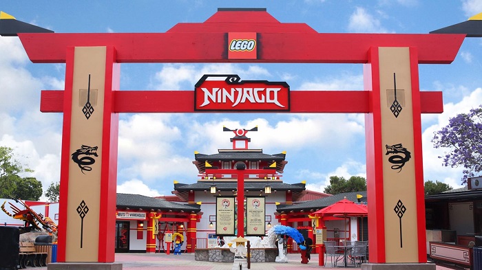 Lego Ninjago World - công viên Legoland Malaysia