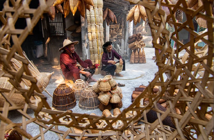 Come to Thu Sy Hung Yen craft village to feel the beauty of the countryside 