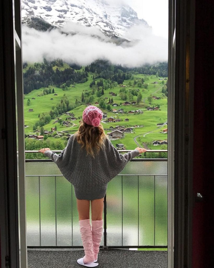 Lạc bước vào ngôi làng Grindelwald đẹp như tranh vẽ