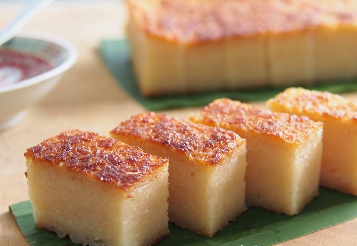 Bánh Bingka ubi - những món bánh nổi tiếng của Malaysia