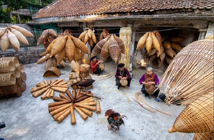 Come to Thu Sy Hung Yen craft village to feel the beauty of the countryside 