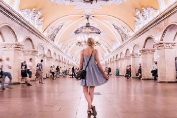 Ga tàu điện ngầm Moscow - 'cung điện cổ tích' giữa lòng thủ đô nước Nga 