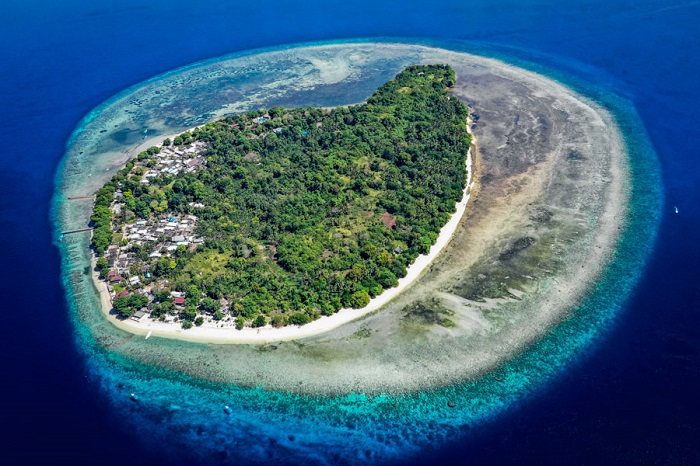 Đảo Siladen ở Bunaken - Đảo du lịch ở Indonesia