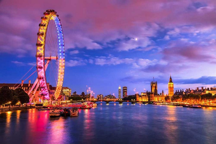 London Eye - Hoạt động giái trí mùa hè ở London