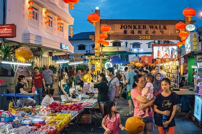 Jonker Walk - Các khu chợ đêm ở Malaysia