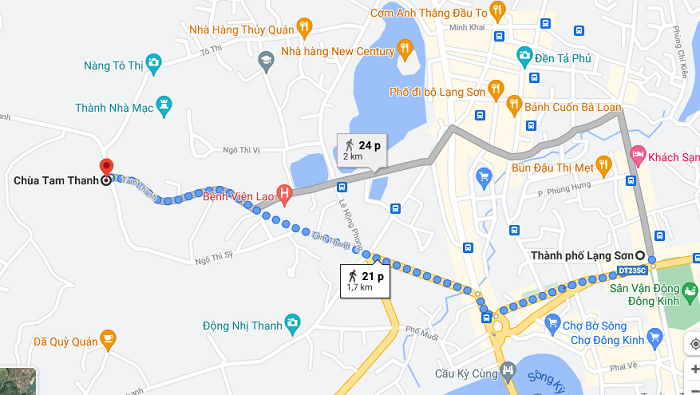 Tam Thanh Temple Lang Son - how to get there