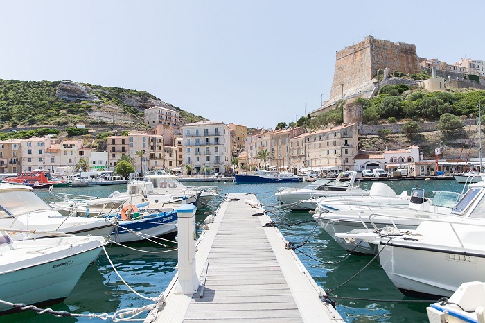 Bến cảng Bonifacio - Đảo Corsica nước Pháp