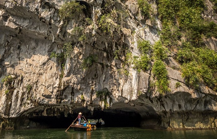 Ha Long Light and Dark Cave - famous cave in Ha Long