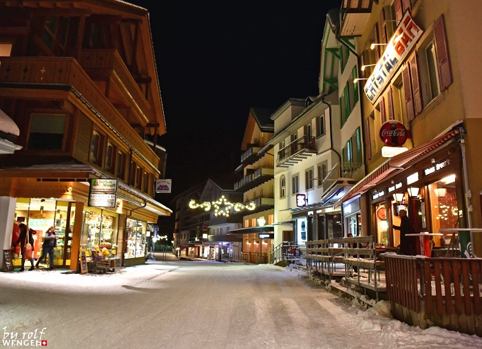 Wegen Village in winter