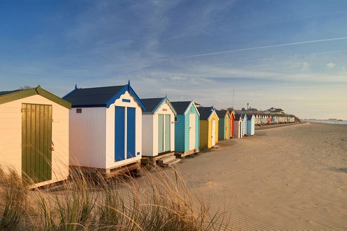 Bãi biển  Southwold - bãi biển đẹp nhất ở Anh