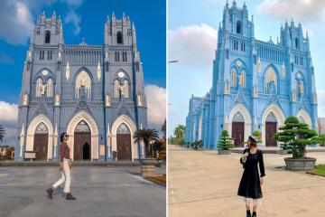 Vương cung thánh đường Phú Nhai - góc check in đẹp tựa trời Âu ở Nam Định