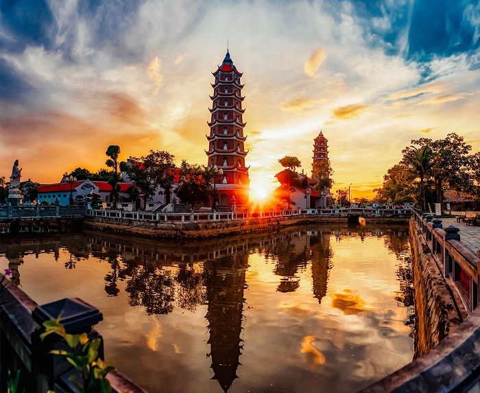 Chùa Hoằng Phúc - ngôi chùa nổi tiếng ở Quảng Bình 