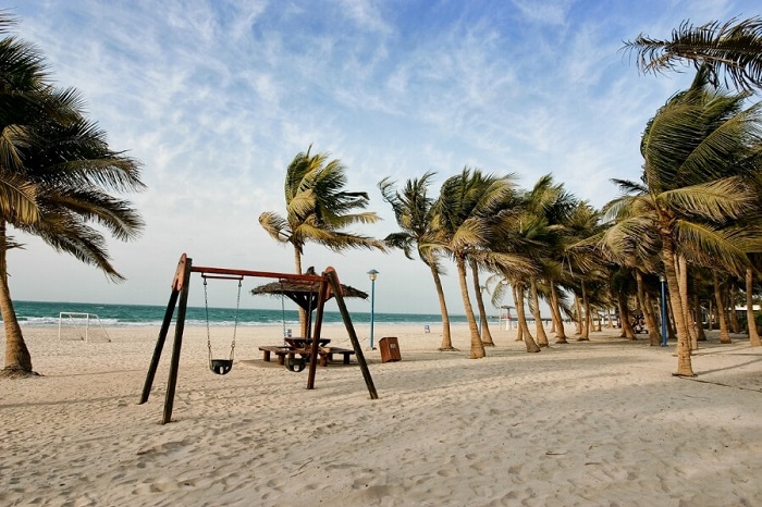 Công viên bãi biển Al Mamzar bãi biển đẹp nhất ở Dubai