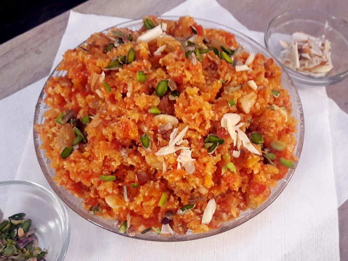 Món Gajar Ka Halwa món ăn tráng miệng ở Ấn Độ