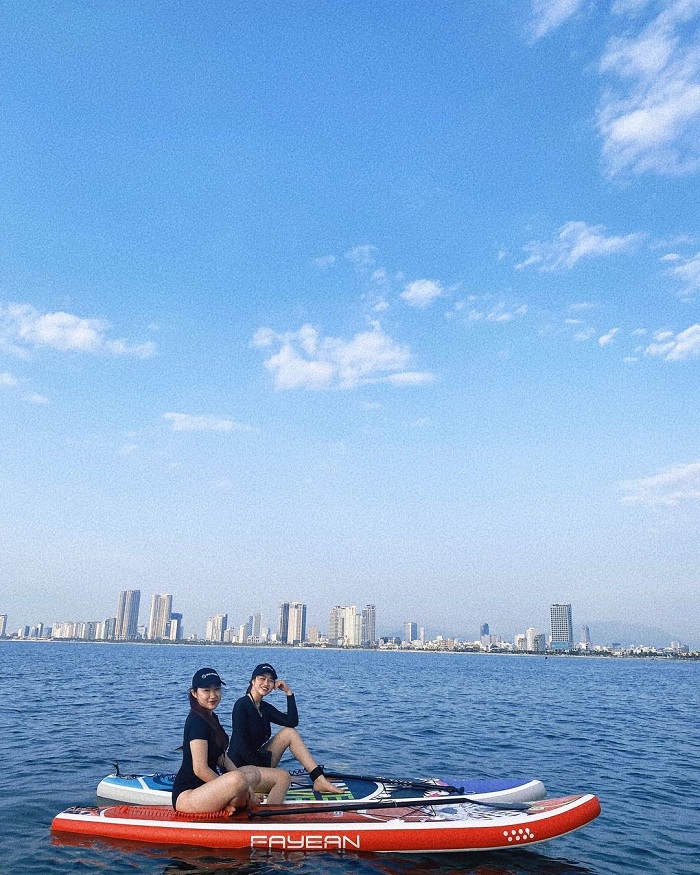 Han River is a beautiful place to paddle SUP