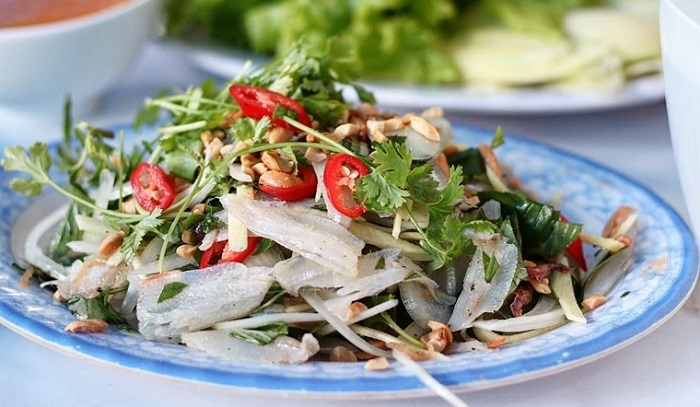 Vung Tau apricot fish salad - Thien An restaurant
