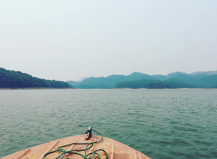 Beautiful scenery at Pa Khoang Lake