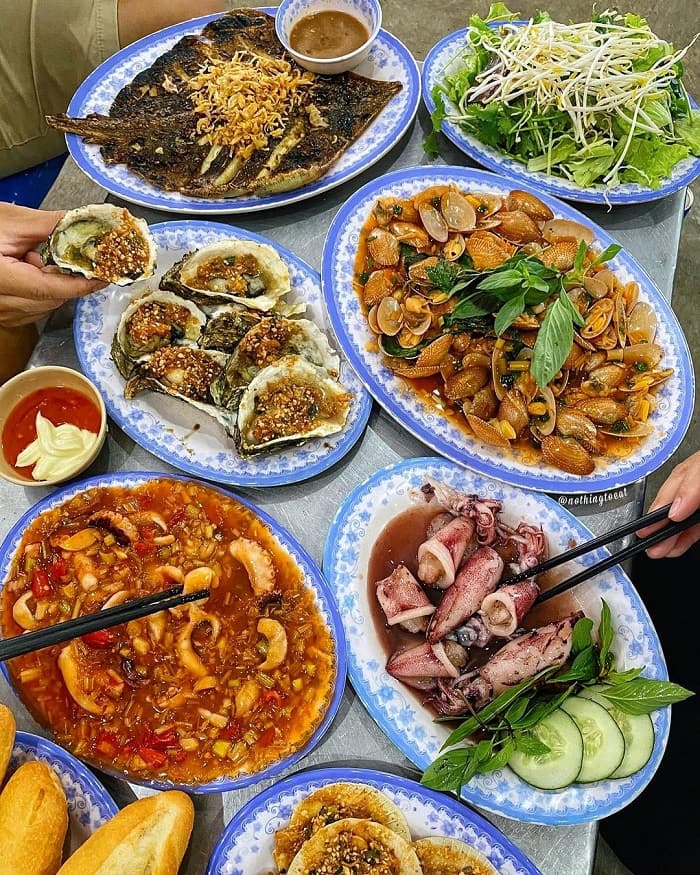 Hải sản Năm Đảnh - quán hải sản ngon ở Đà Nẵng được yêu thích 
