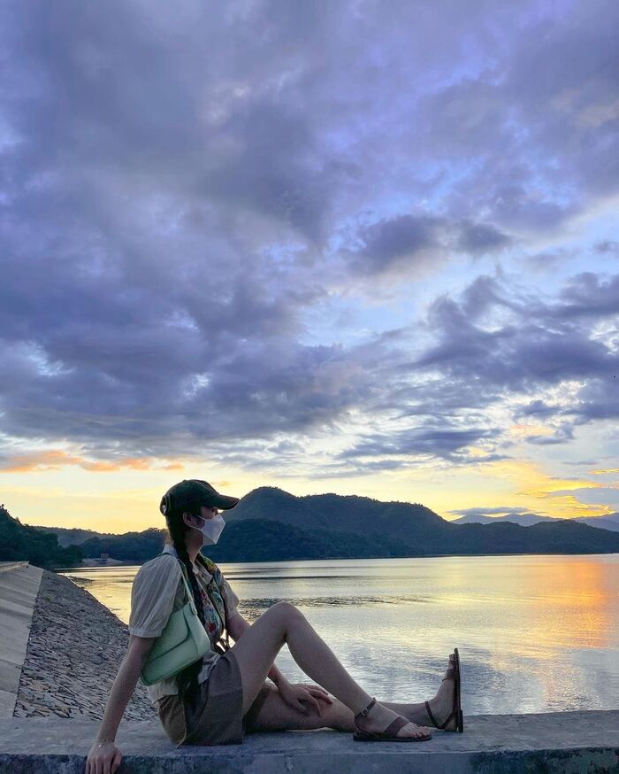 Tuyệt cảnh đẹp mê hồn ở hồ sông Quao Bình Thuận 