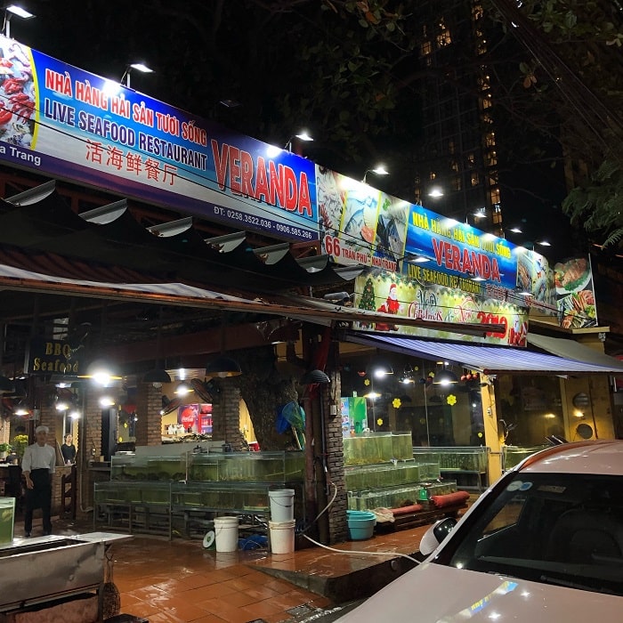 Nhà hàng Veranda - nhà hàng hải sản ngon ở Nha Trang bạn nên thử 