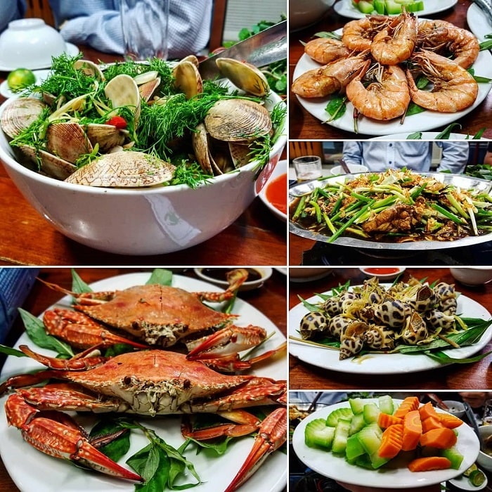 quán hải sản ngon ở Thanh Hóa - nhà hàng Thanh Hợi