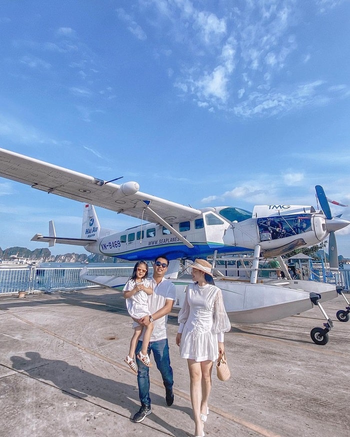 experience in Quang Ninh - seaplane
