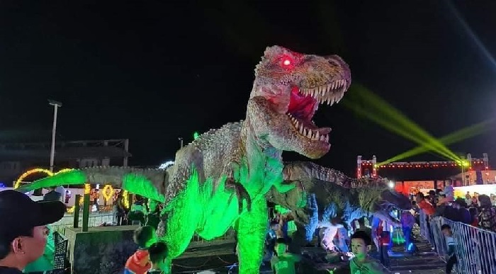 Triển lãm công viên khủng long kỷ jura tại Thanh Hóa