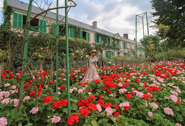 Khu vườn của Monet nằm gần Paris ở làng Giverny - Khu vườn của Monet tại Giverny