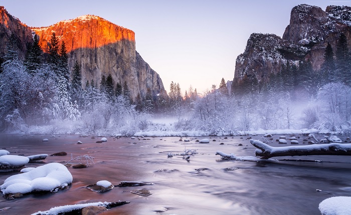Công viên quốc gia Yosemite  - các tiểu bang đẹp nhất ở Hoa Kỳ