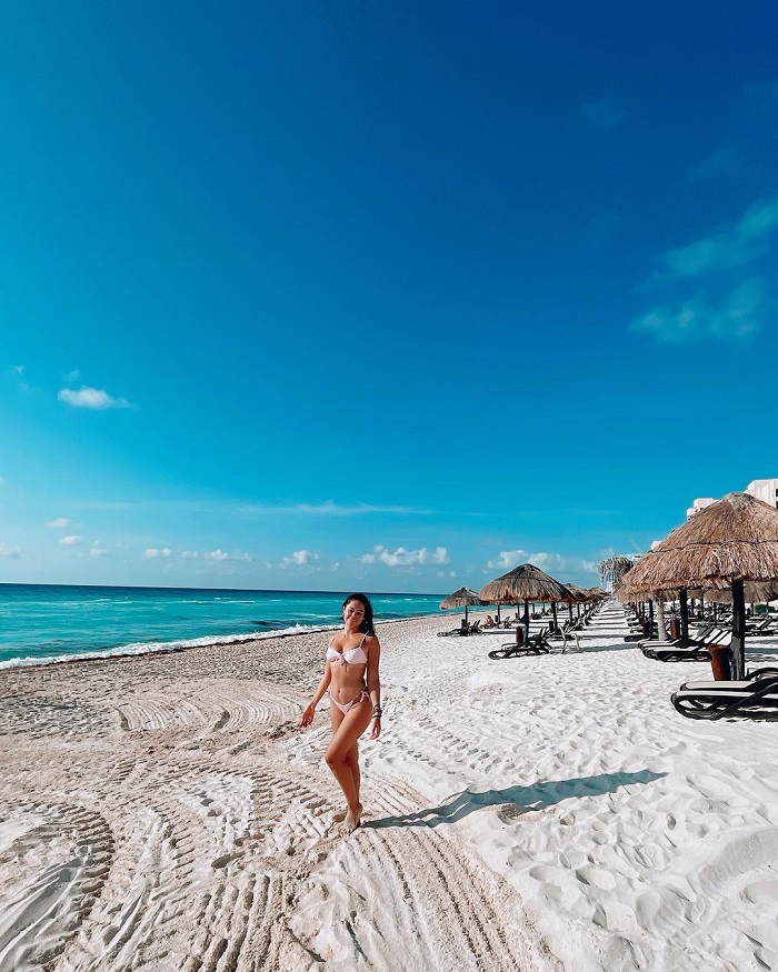 Bãi biển Cancun là bãi biển đẹp ở châu Mỹ với nhiều hoạt động thú vị