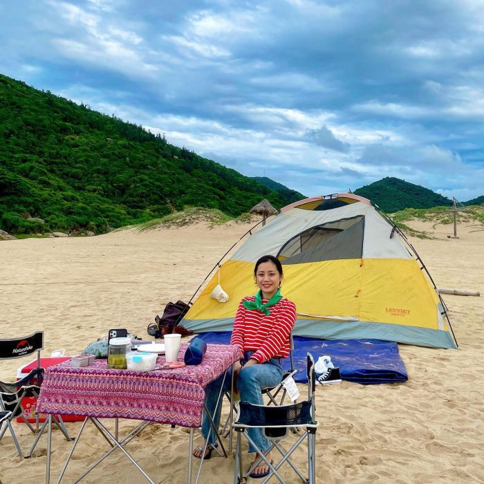 điểm cắm trại ở Phú Yên Bãi Môn - Mũi Điện 