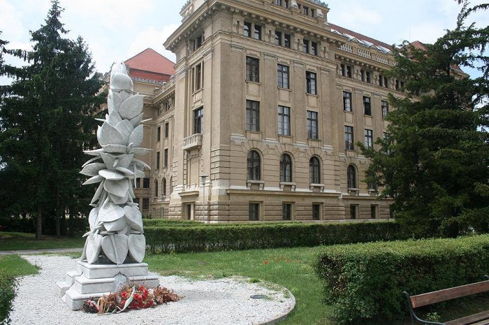 Bông hồng trắng của cuộc cách mạng là điểm tham quan ở thành phố Debrecen Hungary