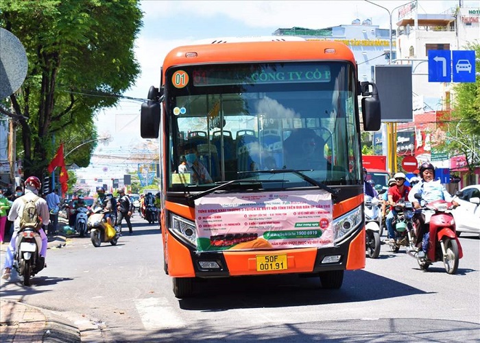 các tuyến xe bus ở Cần Thơ chi tiết lộ trình