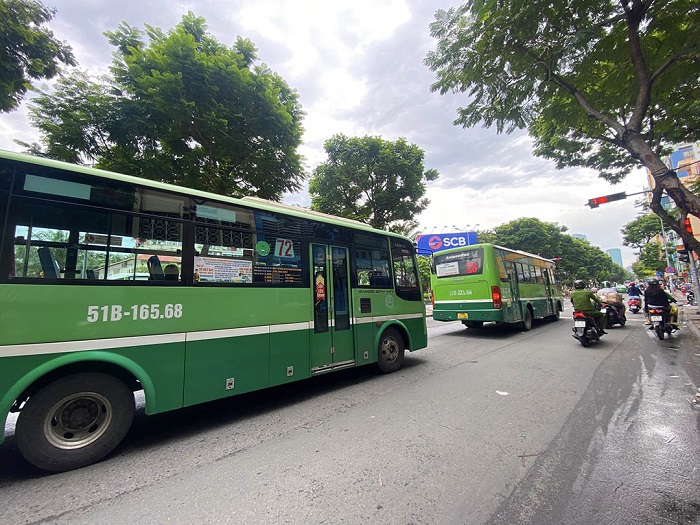 Cách di chuyển bằng xe bus HCM đến Bình Dương -Tuyến xe bus số 61-3: An Sương - Thủ Dầu Một