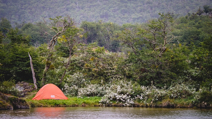 Cắm trại là hoạt động thú vị ở Công viên quốc gia Tierra del Fuego