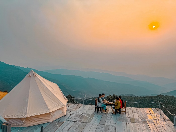 Khu du lịch Pha Đin Pass cũng là điểm cắm trại Điện Biên mà bạn nên một lần ghé qua
