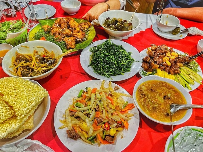 du lịch Ninh Bình tháng 5 - ăn uống