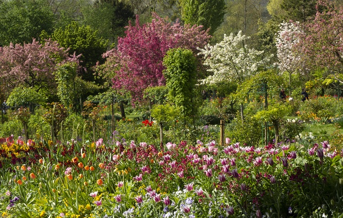 Khu vườn mở cửa hàng ngày từ tháng 4 đến tháng 11 - Khu vườn của Monet tại Giverny