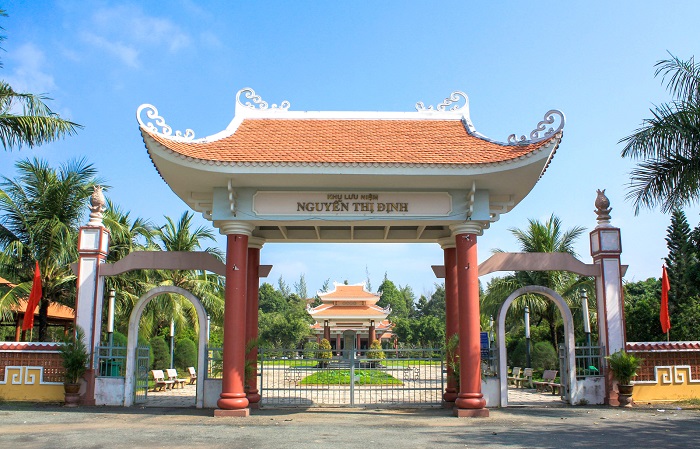 Du lịch Giồng Trôm ghé thăm khu lưu niệm Nguyễn Thị Định 